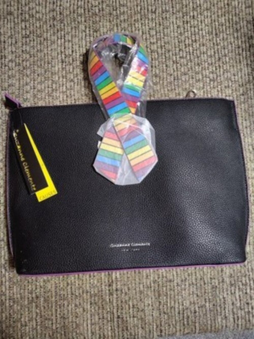 Suzanne Clemente Causes Series Bucket Bag LGBTQ Awareness Pocketbook